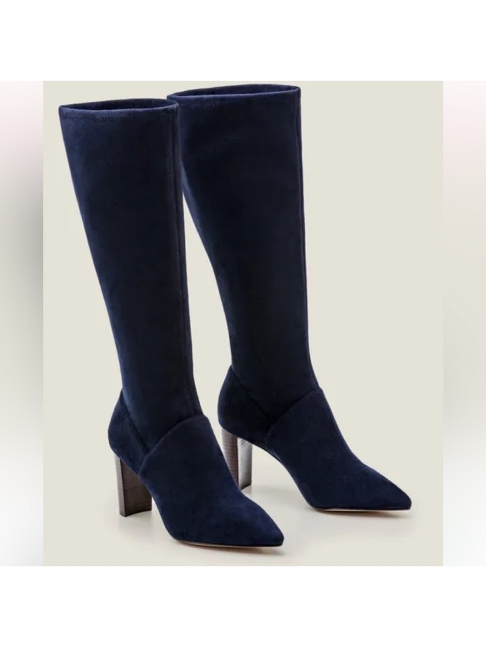 Boden Pointed Toe Stretch Boots Size 36